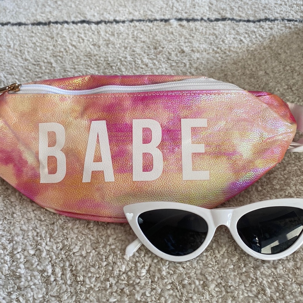 BABE Fanny Pack & Sunglasses